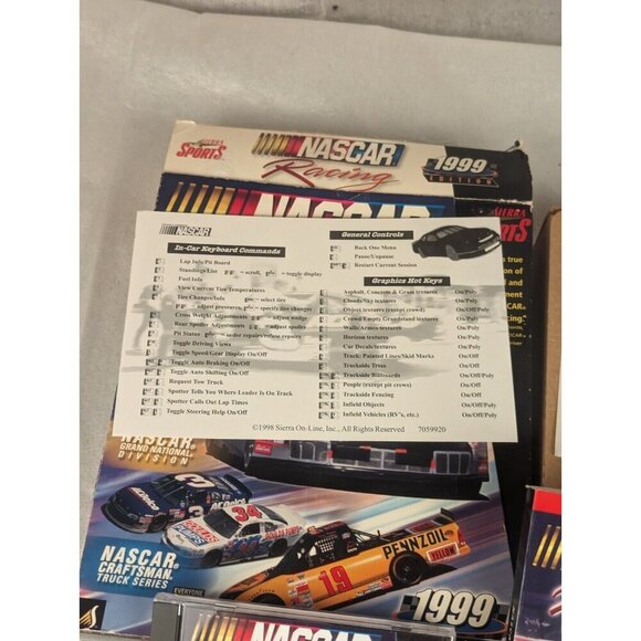 NASCAR Racing‎ - 1999 Edition PC CD-ROM By Sierra Sports Dale Earnhardt - Picture 13 of 13